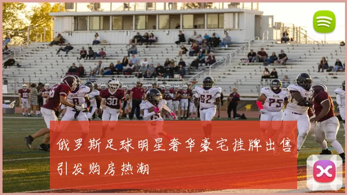 俄罗斯足球明星奢华豪宅挂牌出售引发购房热潮